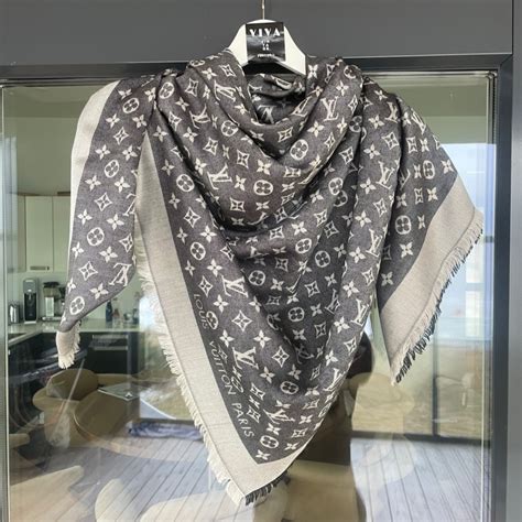 wollschal louis vuitton|louis vuitton denim shawl.